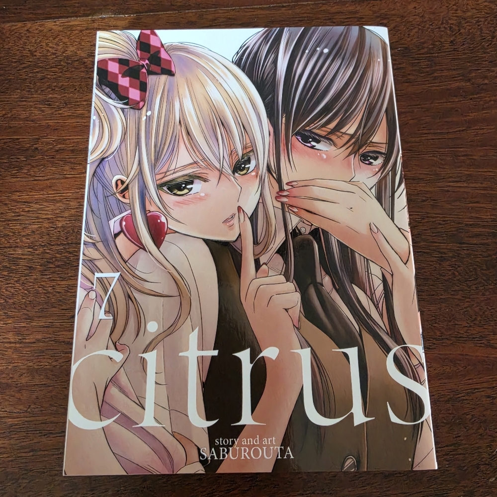 Citrus Vol 7 Manga GL Yuri Saburouta Seven Seas